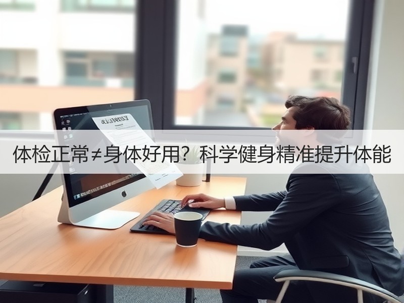 体检正常≠身体好用？科学健身精准提升体能