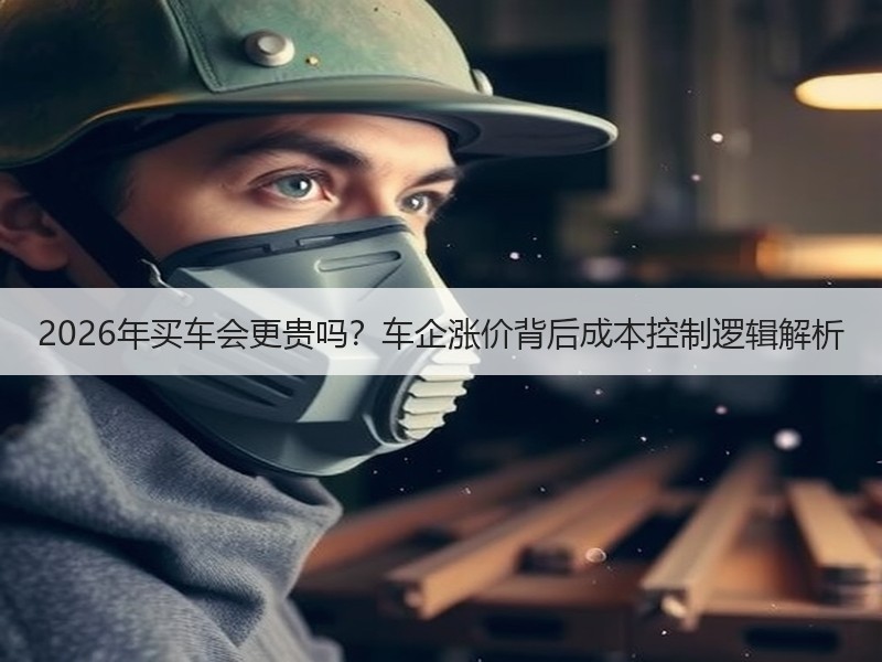 2026年买车会更贵吗？车企涨价背后成本