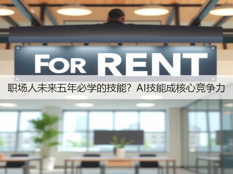 职场人未来五年必学的技能？AI技能成核心