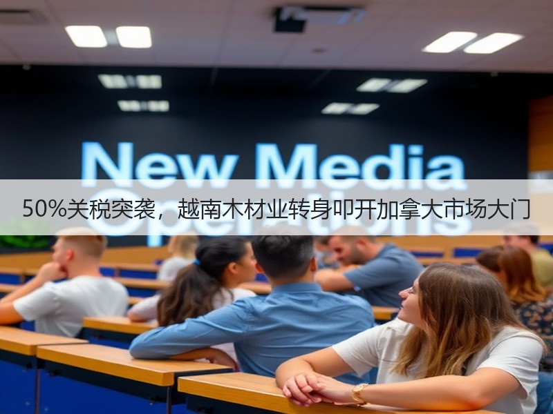 50%关税突袭，越南木材业转身叩开加拿大