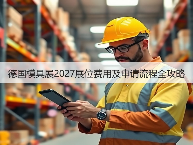 德国模具展2027展位费用及申请流程全攻