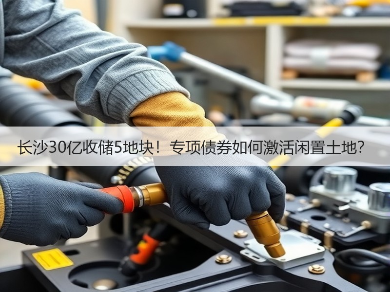 长沙30亿收储5地块！专项债券如何激活闲