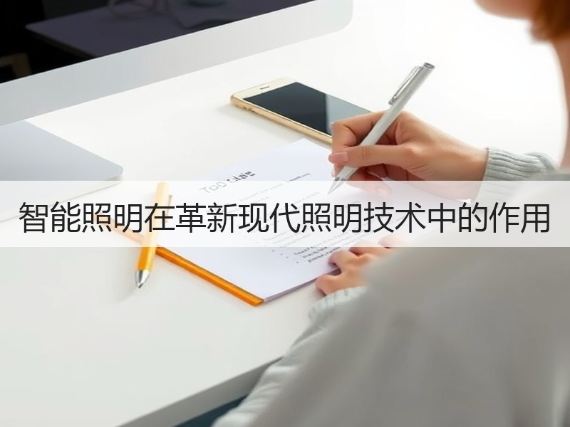 智能照明在革新现代照明技术中的作用