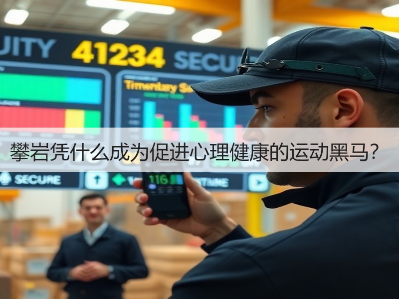 攀岩凭什么成为促进心理健康的运动黑马？