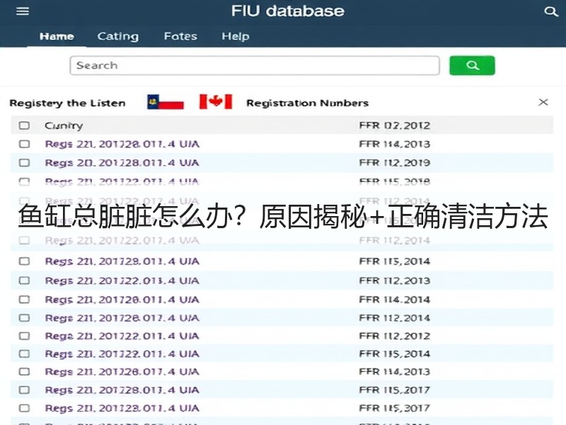 鱼缸总脏脏怎么办？原因揭秘+正确清洁方法
