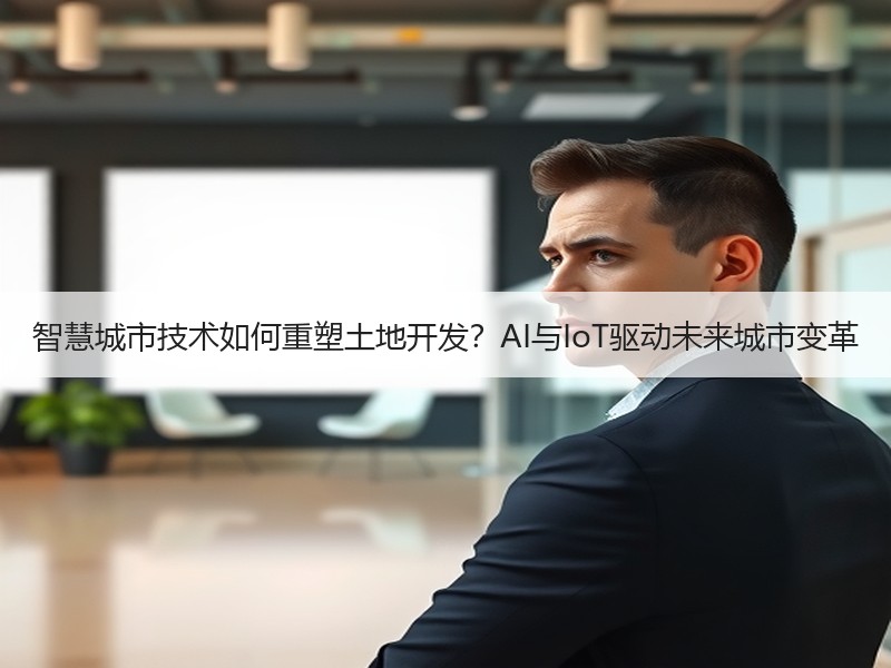 智慧城市技术如何重塑土地开发？AI与Io
