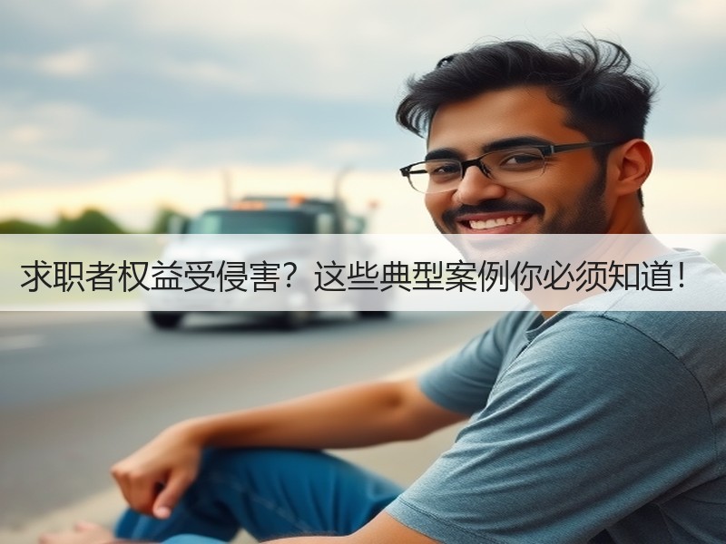 求职者权益受侵害？这些典型案例你必须知道