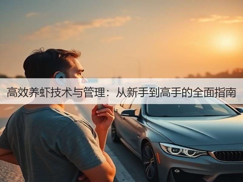 高效养虾技术与管理：从新手到高手的全面指
