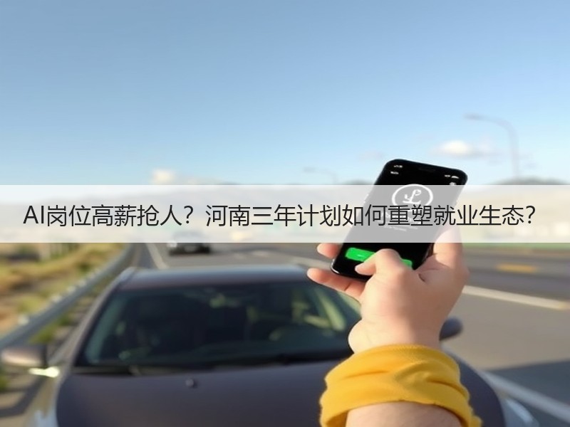 AI岗位高薪抢人？河南三年计划如何重塑就