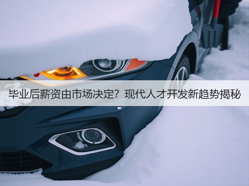 毕业后薪资由市场决定？现代人才开发新趋势