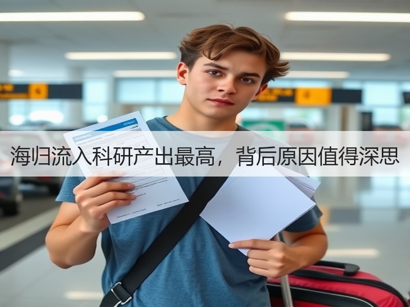 海归流入科研产出最高，背后原因值得深思