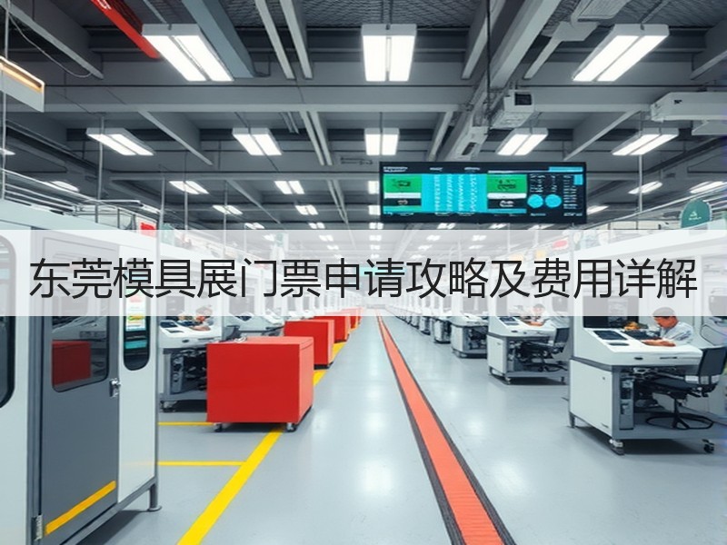 东莞模具展门票申请攻略及费用详解