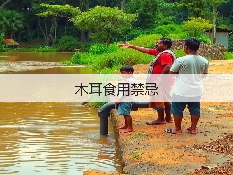 木耳食用禁忌