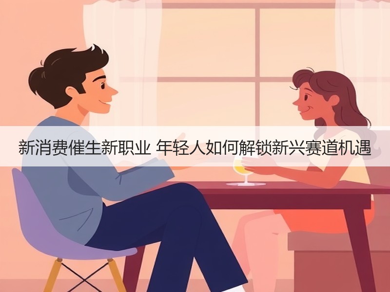 新消费催生新职业 年轻人如何解锁新兴赛道