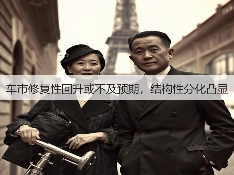 车市修复性回升或不及预期，结构性分化凸显