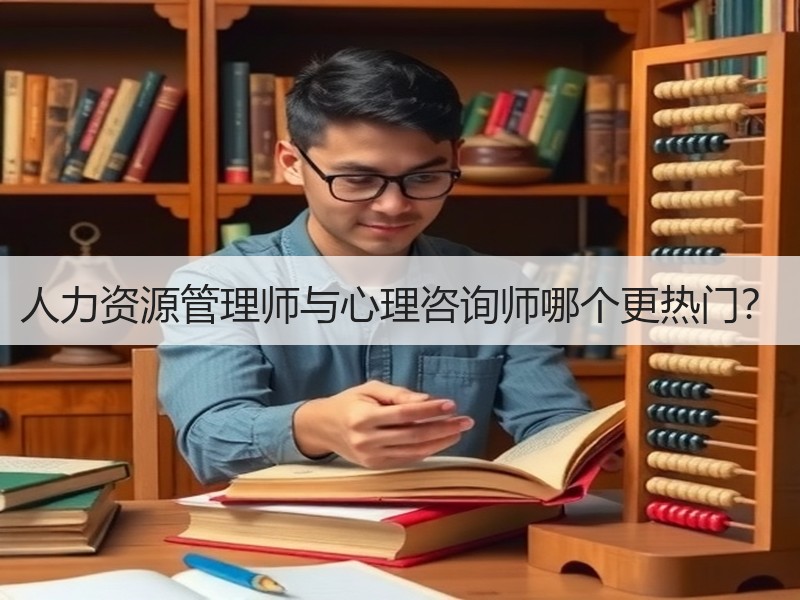 人力资源管理师与心理咨询师哪个更热门？