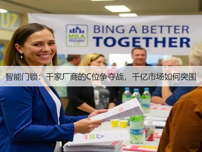 智能门锁：千家厂商的C位争夺战，千亿市场