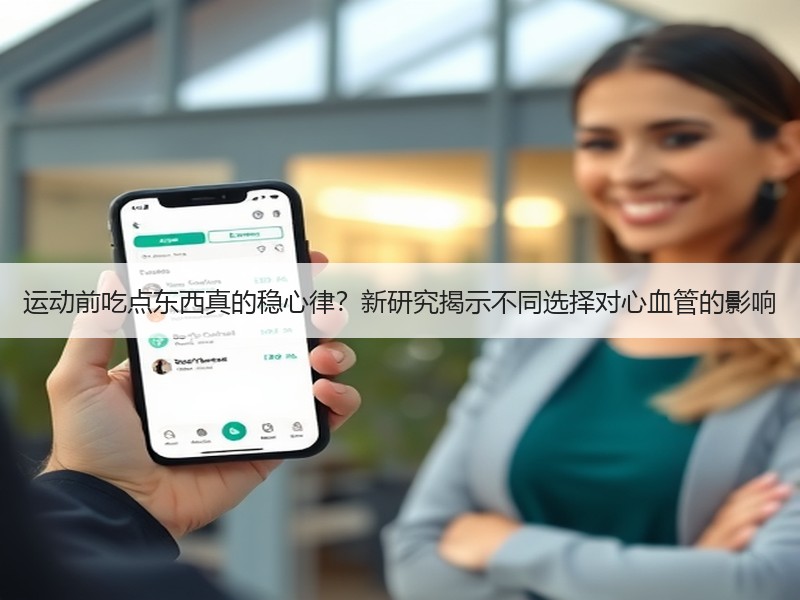 运动前吃点东西真的稳心律？新研究揭示不同