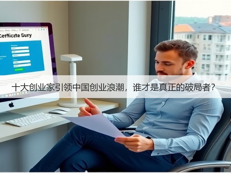 十大创业家引领中国创业浪潮，谁才是真正的