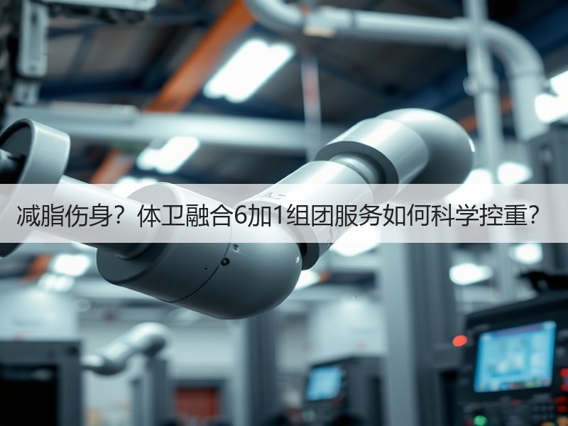 减脂伤身？体卫融合6加1组团服务如何科学