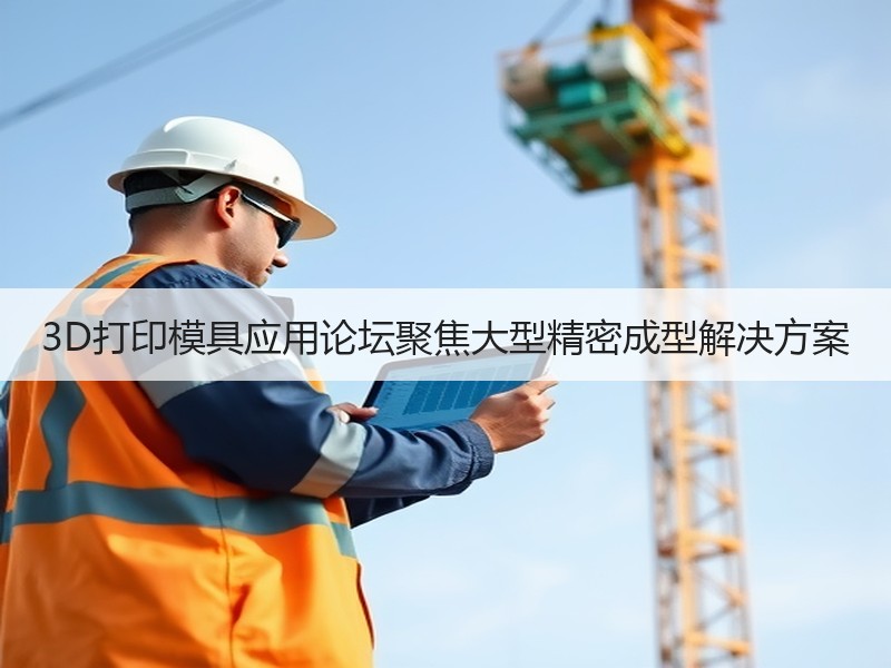 3D打印模具应用论坛聚焦大型精密成型解决