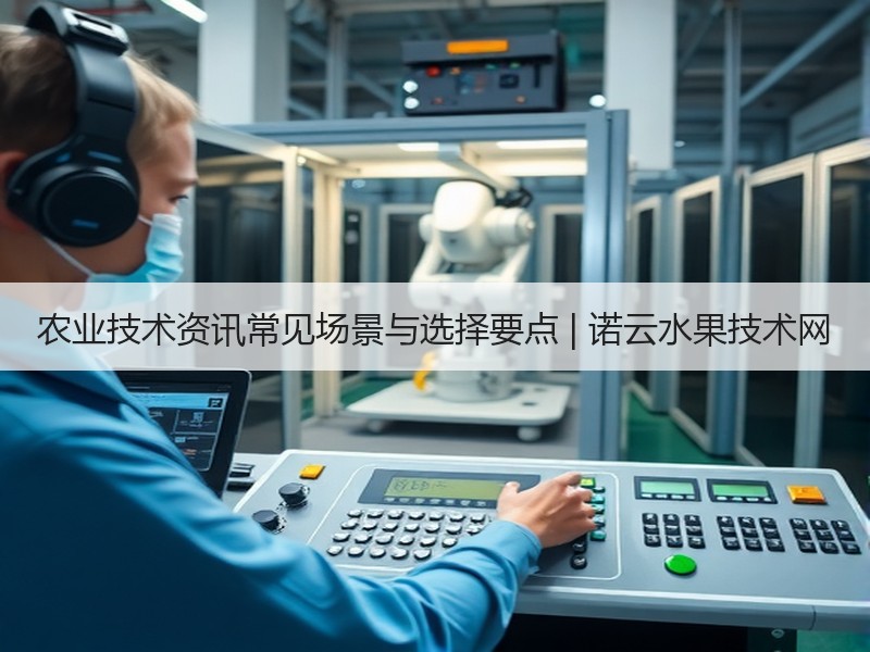 农业技术资讯常见场景与选择要点 | 诺云