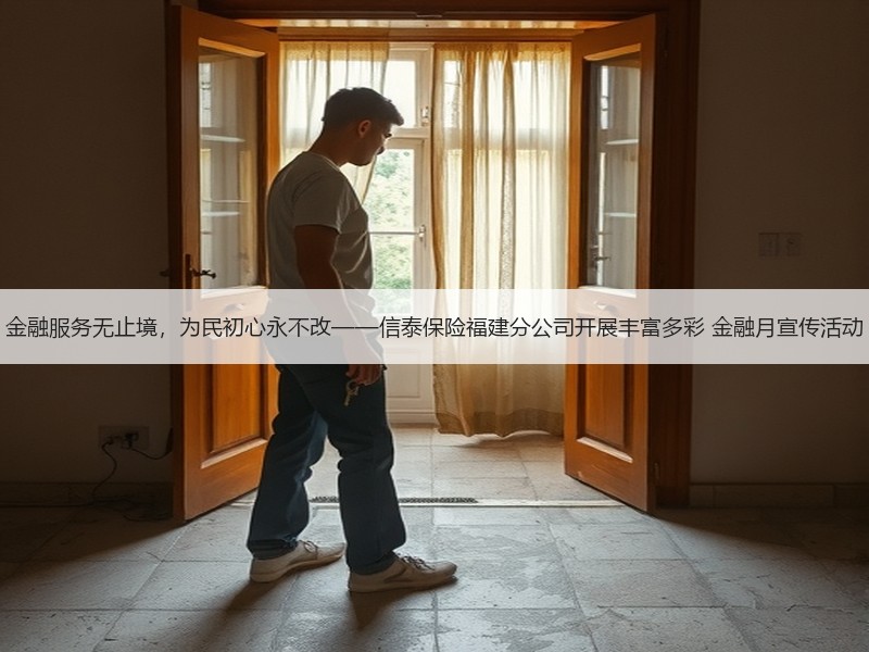 金融服务无止境，为民初心永不改——信泰保