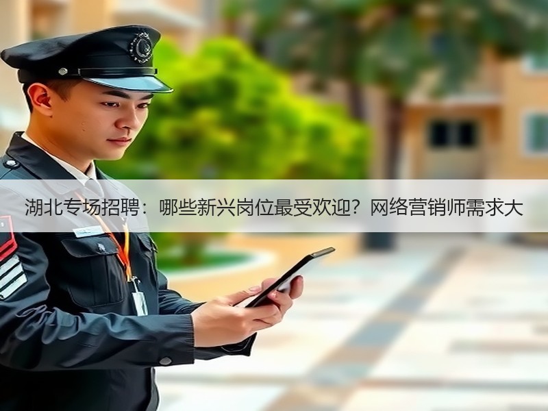 湖北专场招聘：哪些新兴岗位最受欢迎？网络