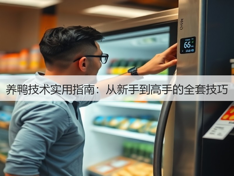 养鸭技术实用指南：从新手到高手的全套技巧