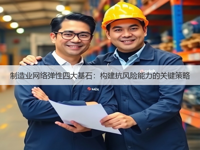 制造业网络弹性四大基石：构建抗风险能力的