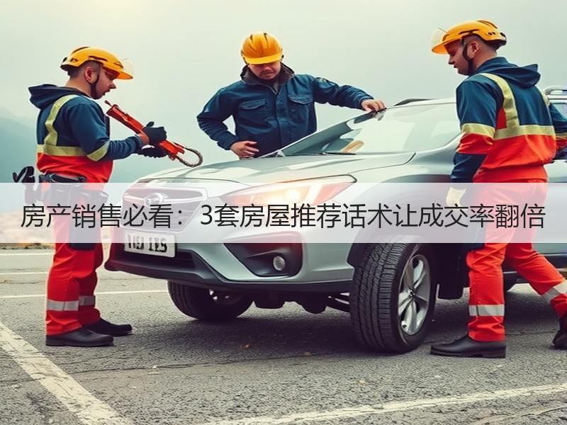 房产销售必看：3套房屋推荐话术让成交率翻