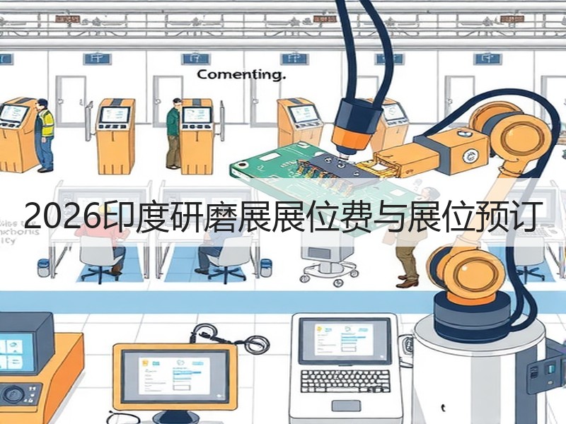2026印度研磨展展位费与展位预订