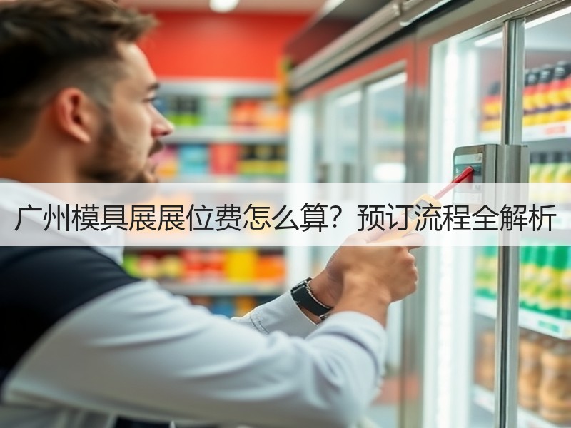 广州模具展展位费怎么算？预订流程全解析