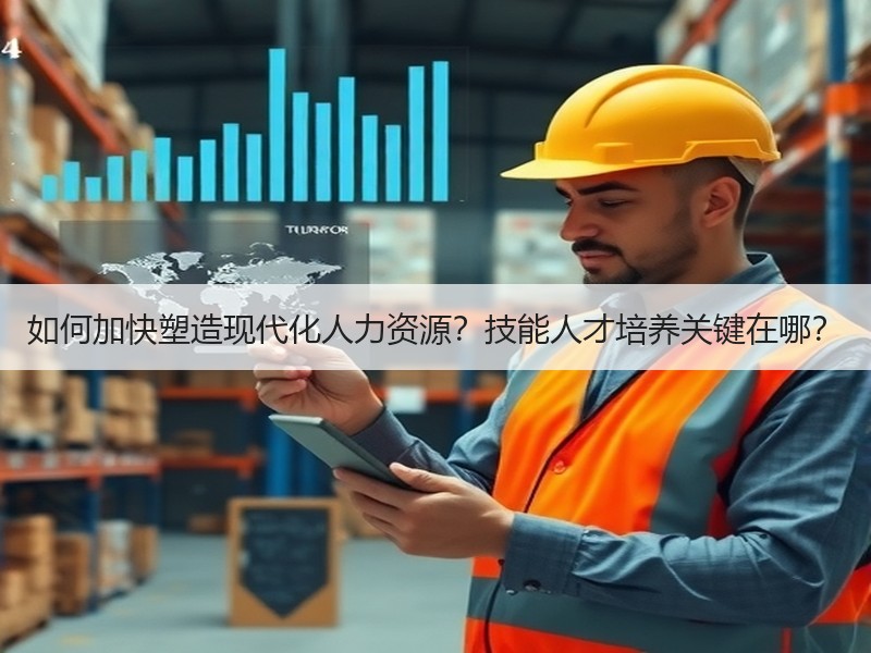 如何加快塑造现代化人力资源？技能人才培养