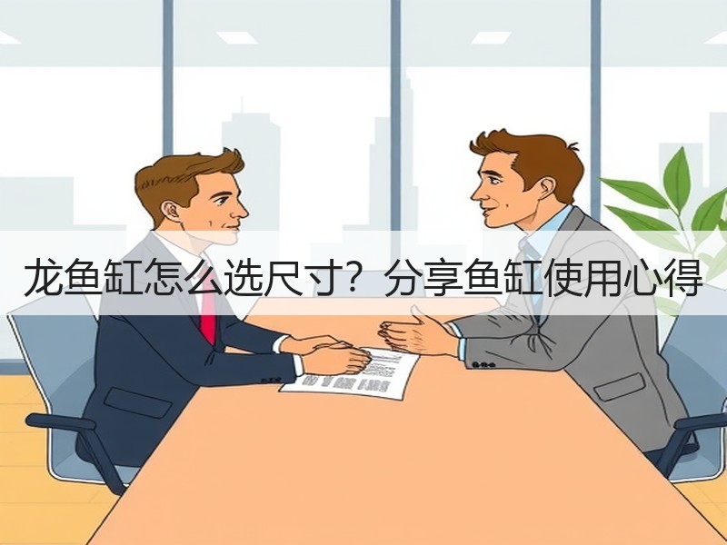 龙鱼缸怎么选尺寸？分享鱼缸使用心得