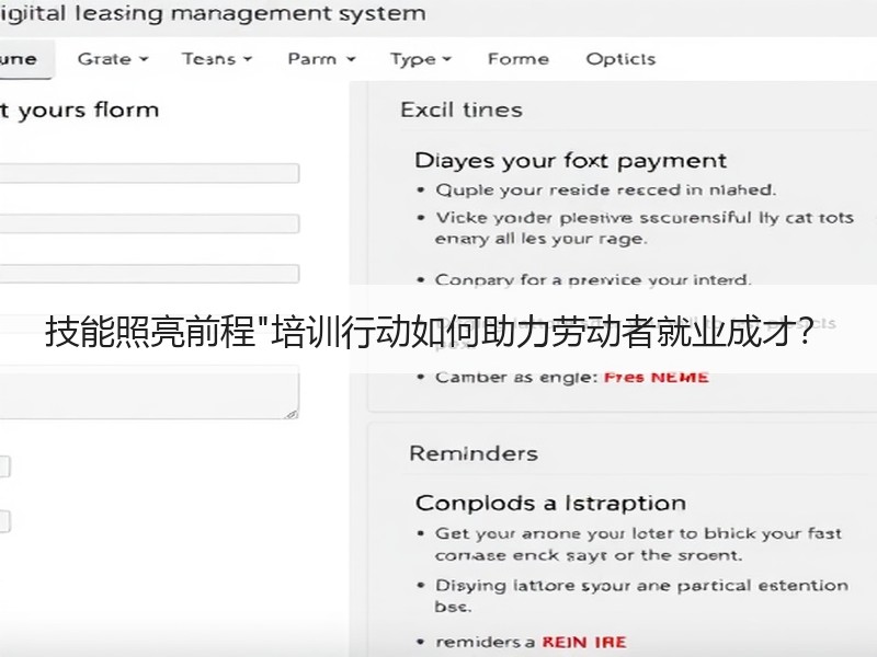 技能照亮前程