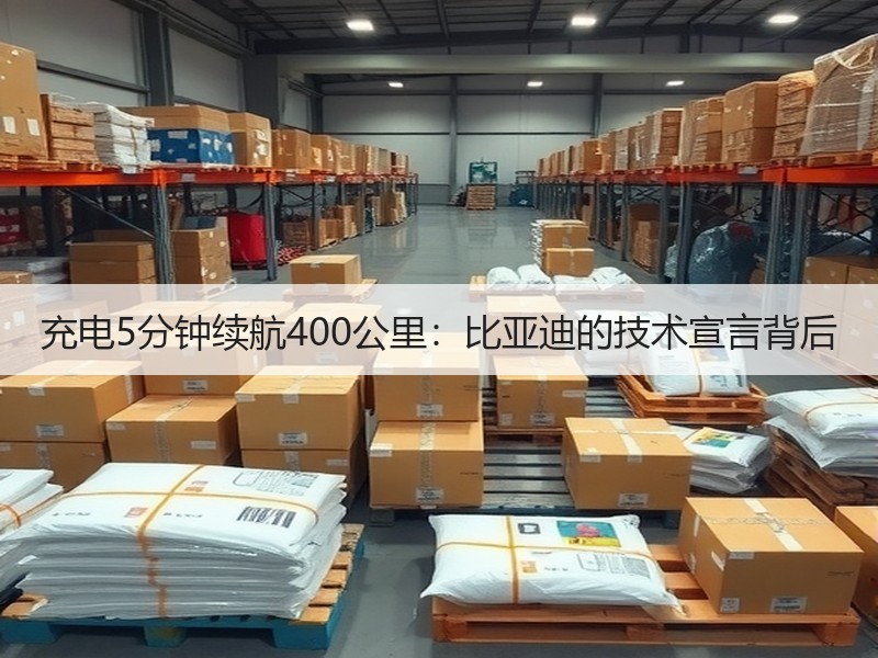 充电5分钟续航400公里：比亚迪的技术宣