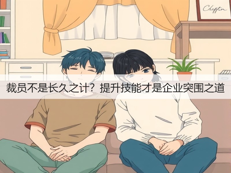 裁员不是长久之计？提升技能才是企业突围之