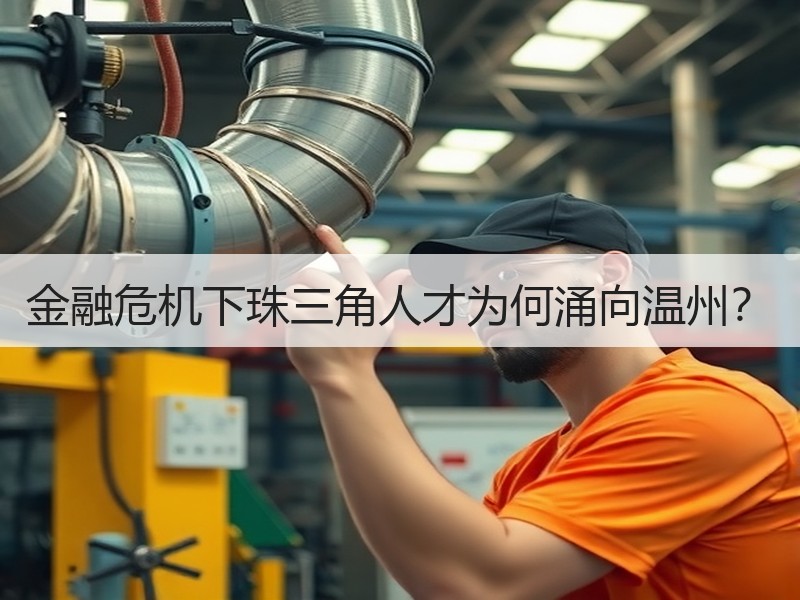 金融危机下珠三角人才为何涌向温州？