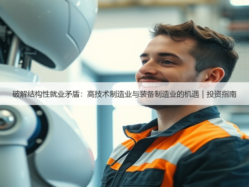 破解结构性就业矛盾：高技术制造业与装备制