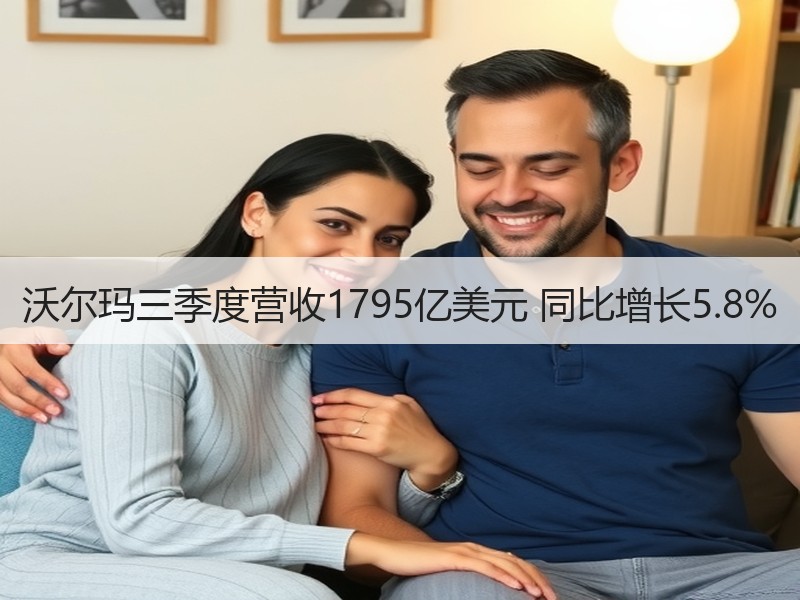 沃尔玛三季度营收1795亿美元 同比增长