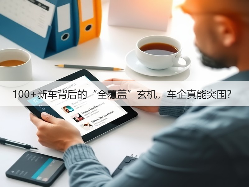 100+新车背后的“全覆盖”玄机，车企真