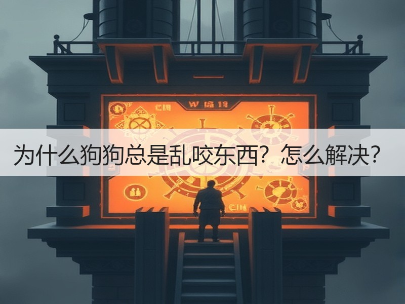 为什么狗狗总是乱咬东西？怎么解决？