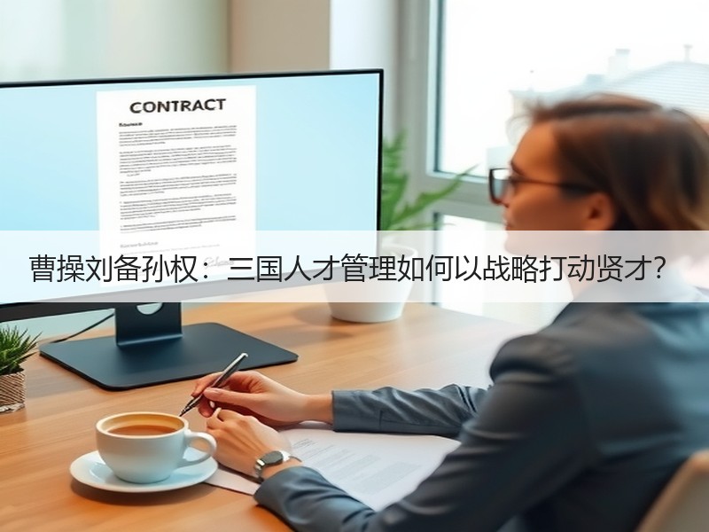 曹操刘备孙权：三国人才管理如何以战略打动