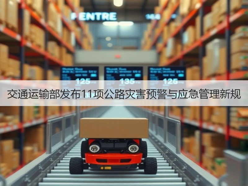 交通运输部发布11项公路灾害预警与应急管