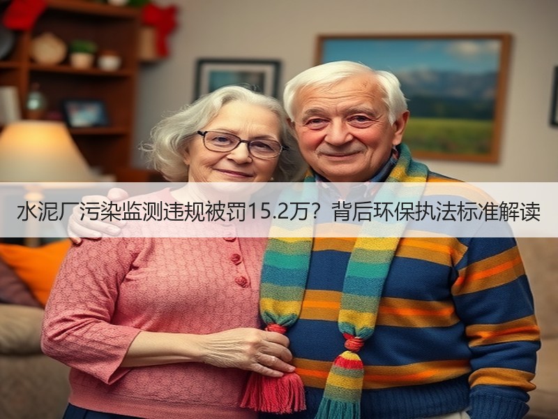 水泥厂污染监测违规被罚15.2万？背后环