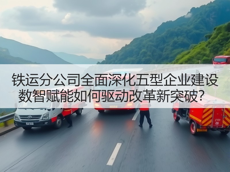 铁运分公司全面深化五型企业建设 数智赋能