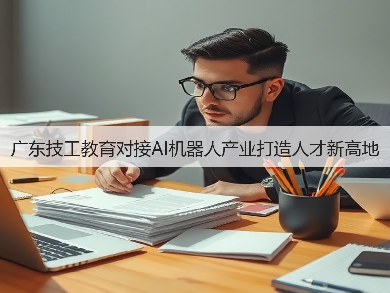 广东技工教育对接AI机器人产业打造人才新