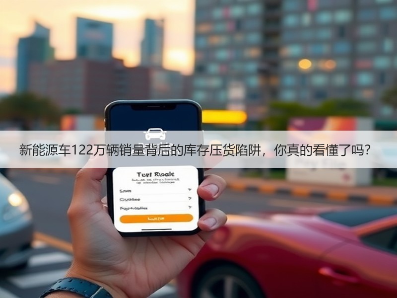新能源车122万辆销量背后的库存压货陷阱