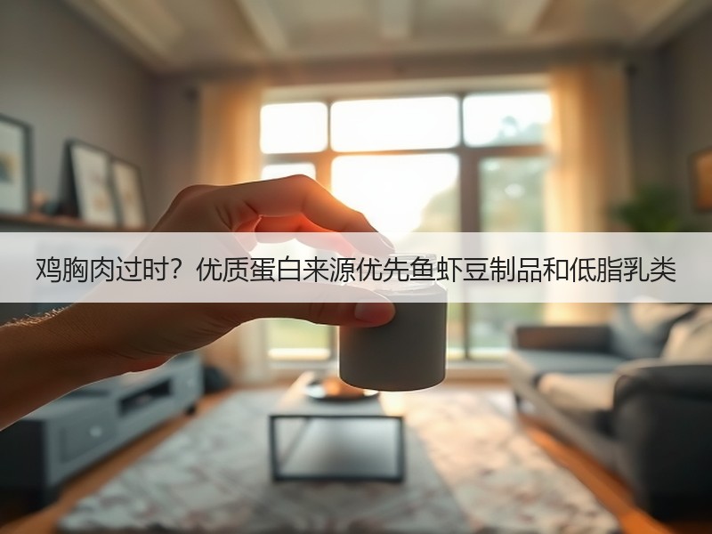 鸡胸肉过时？优质蛋白来源优先鱼虾豆制品和